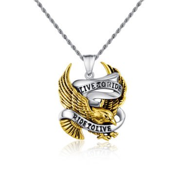Eagle Titanium Necklace - LK11
