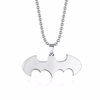 Batman Necklace Titanium - LK27