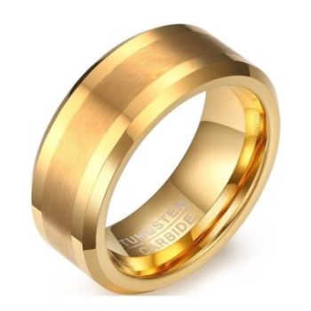 Tungsten Ring - RN17 Gold