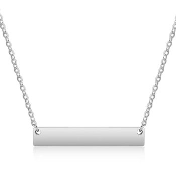 Rectangular Bar Necklace - LK102