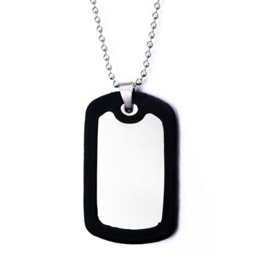 Military's Men Dog tag Titanium - LK13