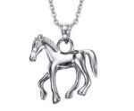 Horse Titanium Necklace - LK40