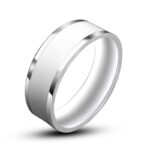 Ring Silver X White Titanium - RT54