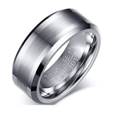 Tungsten Ring - RN17 Silver