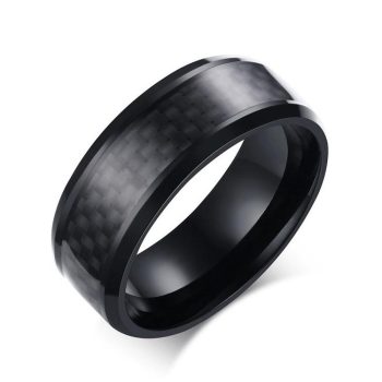 Ring Black Titanium - RT81