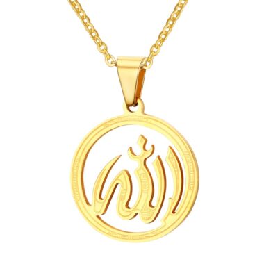 Islamic Necklace Titanium - LK85