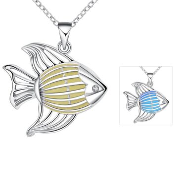 Fish glowing necklace - GL66
