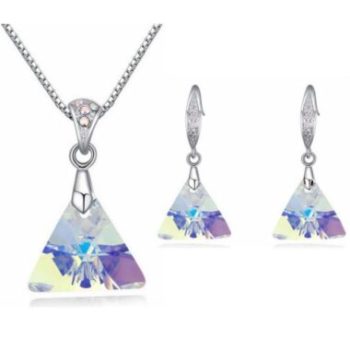 Necklace & Earning Swarovski Crystal - CR25