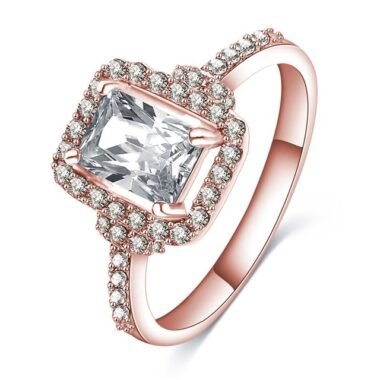 Zircon Titanium Ring - RT169