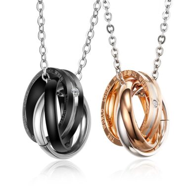 Necklace Couples Titanium - CP12