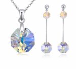 Necklace & Earning Swarovski Crystal - CR1
