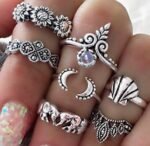 Set Of S.Steel Rings - GL39