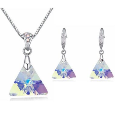 Necklace & Earning Swarovski Crystal - CR25