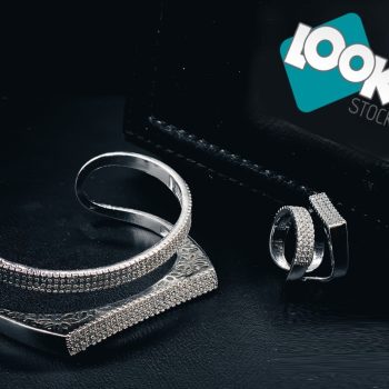 Zircon Twins Bracelet & Ring - RD30