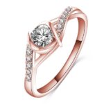 Titanium Ring Zircon - RT166