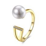 Pearl Titanium Ring - RT176