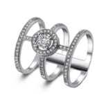 Zircon Titanium Ring - RT181