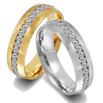 Zircon Titanium Ring - RT187