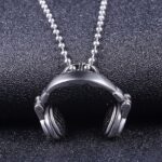 Headphone Necklace Titanium - LK29