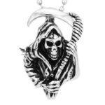 Angel of Death Necklace Titanium - LK47