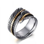 Ring Titanium Leaf - RT12