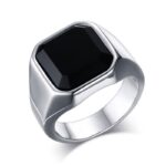 Ring Silver Titanium - RT39