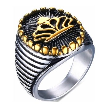 Ring Silver Crown Titanium - RT61