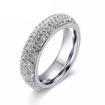 Zircon Titanium Ring - RT195