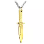 Knife Necklace Titanium - LK10