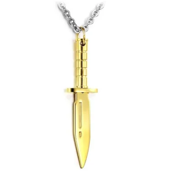 Knife Necklace Titanium - LK10