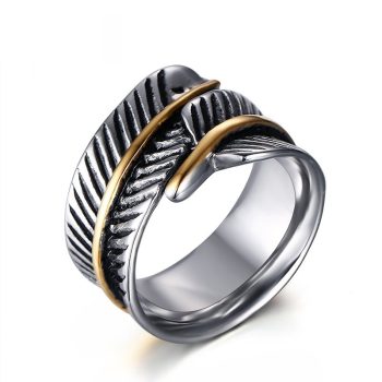 Ring Titanium Leaf - RT12
