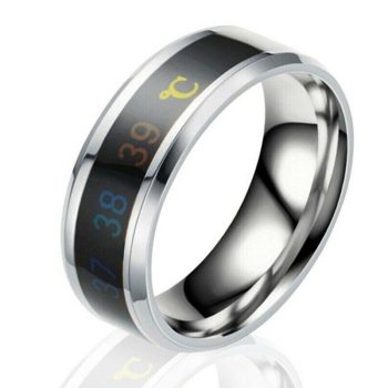 Ring Measure Body Temperature Titanium - RT46