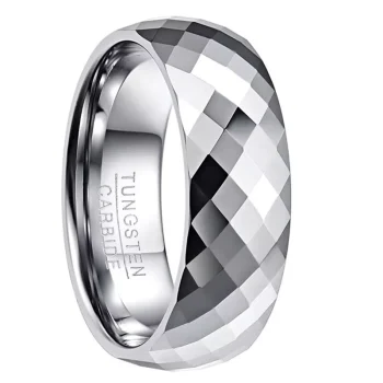 Tungsten Diamond Faceted Tungsten - RN16 Silver